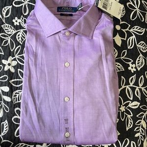Polo by Ralph Lauren Lavender Button-Down Casual Shirt